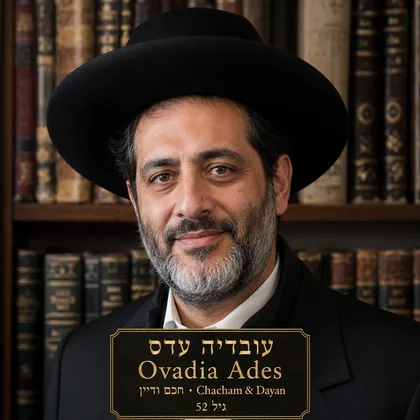 Ovadia Ades Chacham Dayan